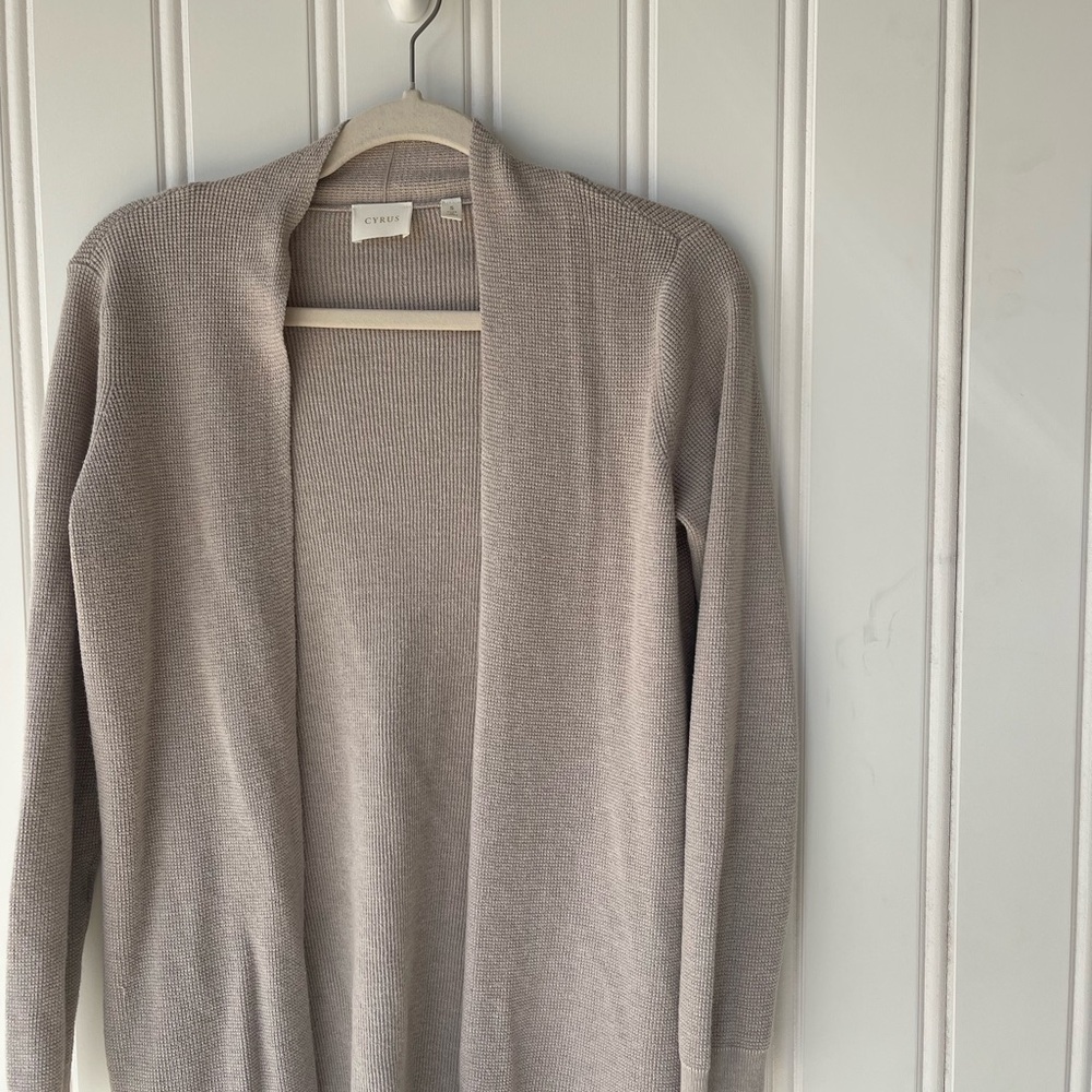 Tan Cardigan